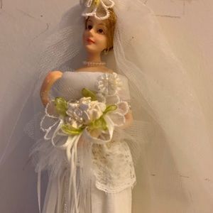 Wedding Tassel Doll Collectible Vintage